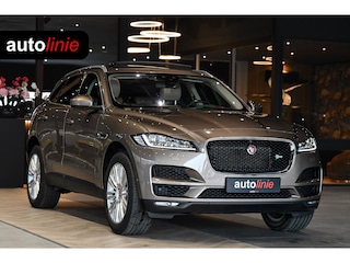 Jaguar F-Pace 3.0 S AWD 30d. R-Dynamic, Pano, 360, HUD, Alcantara hemel, Leder, Sfeer, Meridian, Memory, Keyless, Dodehoek!