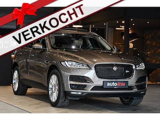 Jaguar F-Pace 3.0 S AWD 30d. R-Dynamic, Pano, 360, HUD, Alcantara hemel, Leder, Sfeer, Meridian, Memory, Keyless, Dodehoek!