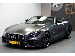 Mercedes-Benz AMG GT R Roadster 430kW/585pk DKG7 1/750! DISTRONIC PLUS + VIRTUAL COCKPIT + BURMESTER 3D SOUND + CAMERA + BLIS + + STOELVERWARMING + AIRSCARF + MBUX NAVIGATIE + ACHTERASBESTURING + HOMELINK + PARKSENSOREN + 19"/20" LM-VELGEN!