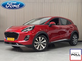 Ford Puma 1.0 Eco Hybrid Titanium X Navi Camera Winter Parking Dodehoek pack Adap Cruise Privacy Glass Dealeronderhouden