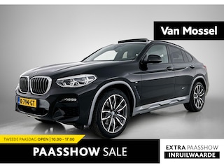 BMW X4 xDrive30i High Executive | Panoramadak | Elektr. verstelbare stoelen + achterklep | Stoelverwarming | Lederen bekleding | Head up display | Apple Carplay | Navigatie | Achteruitrijcamera |
