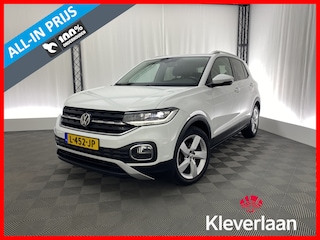 Volkswagen T-Cross 1.0 TSI Style | Apple carplay | Navi | LED | Trekhaak | Cruise adaptief | Sportstoelen | Dodehoek det.