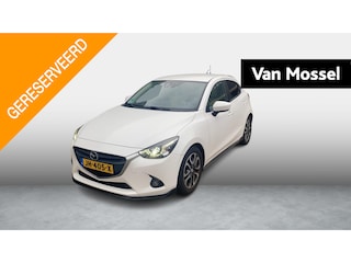 Mazda 2 1.5 Skyactiv-G Skylease GT | Navi | 16"LMV | Head-Up Display | ECC | PDC | Lederen/stof bekleding | Extra getint glas |