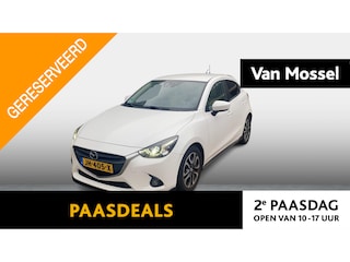 Mazda 2 1.5 Skyactiv-G Skylease GT | Navi | 16"LMV | Head-Up Display | ECC | PDC | Lederen/stof bekleding | Extra getint glas |