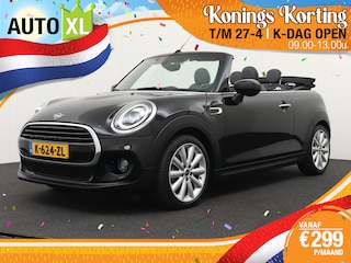 Mini Cabrio Cabrio 1.5 136 PK Aut. Cooper Facelift Navi Climate LED Stoelverw.