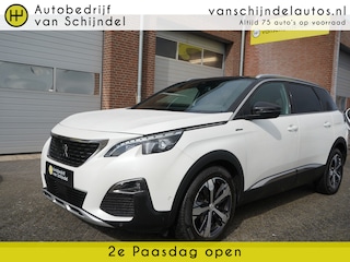 Peugeot 5008 1.2 PURETECH GT LINE VOL LUXE 7P 7ST PERFECT ONDERHOUDEN RECENT NWE DISTRIBUTIERIEM!! 360CAMERA PANORAMADAK FULL LED ZWARTE HEMEL 18INCH ADAPTIEVE CRUISE ANDROID/APPLECARPLAY NAVI STOELVERWARMING ELECTR.STOEL+MEMORY FOCAL KEYLESS PDC V+A ENZ...