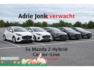 Mazda 2 1.5 Centre-line AUTOMAAT | HYBRIDE | A. CAMERA | 15"LM VELGEN | APPLE CARPLAY/ANDROID AUTO | STOEL VERWARMING | VERBRUIK 1:24 |