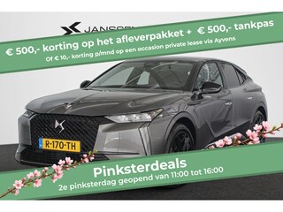 DS 4 E-Tense Performance Line Navigatie Apple CarPlay Getint Glas