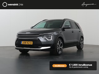 Kia Niro 1.6 GDi PHEV DynamicPlusLine | 18” lichtmetalen velgen | Elektrisch verstelbare bestuurdersstoel | Stoel/Stuurwielverwarming | LED Koplampen | Elektrisch bedienbare achterklep |