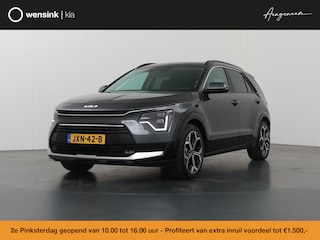 Kia Niro 1.6 GDi PHEV DynamicPlusLine | 18” lichtmetalen velgen | Elektrisch verstelbare bestuurdersstoel | Stoel/Stuurwielverwarming | LED Koplampen | Elektrisch bedienbare achterklep |
