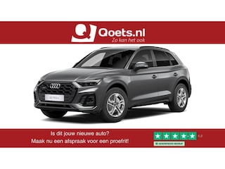 Audi Q5 55 TFSI e quattro Competition Optiekpakket zwart - Zonwering - Comfort interieurvoorverwarming - Achterbank plus - Sportstoelen - Stoelverwarming - Assistentiepakket City - Cruise Control - Achteruitrijcamera -