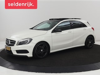 Mercedes-Benz A-klasse 180 AMG | Panoramadak | Leder | Stoelverwarming | Park Assist | Navigatie | Cruise control | Sportstoelen | Bi-Xenon | AMG Exclusiefpakket | Origineel NL
