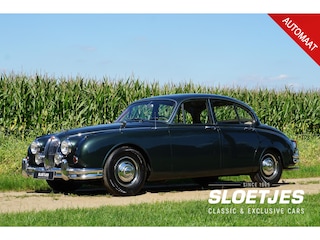 Jaguar MK II 3.4 Litre |6 cilinder |210 pk |Automaat |Oudere Restauratie | Mooie staat |Beige leder | ZEER NETTE OLDTIMER