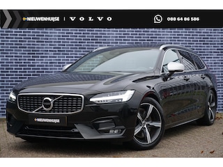 Volvo V90 2.0 T4 Business Sport | Trekhaak | Schuif/kantel Panoramadak | BLIS | Adaptieve cruise control | Pilot assist | Stoel + Stuurverwarming | Leder | Elektrisch verstelbare stoelen |