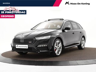 Skoda Octavia Combi 1.4 TSI 245pk DSG RS iV PHEV Business · Panoramadak · CANTON Audio · Elek. Voorstoelen · Camera · Head-Up · Dodehoek Detectie · 19'' Inch ·