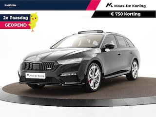 Skoda Octavia Combi 1.4 TSI 245pk DSG RS iV PHEV Business · Panoramadak · CANTON Audio · Elek. Voorstoelen · Camera · Head-Up · Dodehoek Detectie · 19'' Inch ·