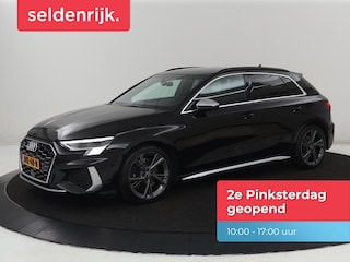Audi A3 2.0 TFSI S3 quattro | Adaptive cruise | Bang & Olufsen | Matrix LED | Leder/Alcantara | Park Assist | Stoelverwarming | Virtual Cockpit | Carplay | Navigatie | Sportstoelen | Climate control