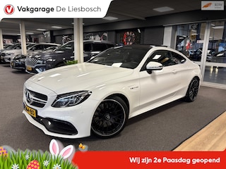 Mercedes-Benz coupe AMG 63 / pano / leer / memory / Burmester / camera / boeken