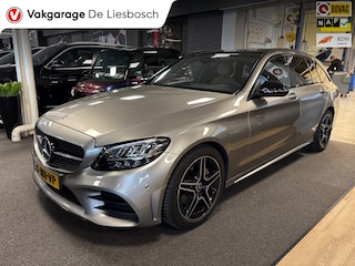 Mercedes-Benz C-klasse Estate 180 Business Solution AMG,pano,trekhaak,leer,stoelverw,camera