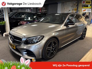 Mercedes-Benz C-klasse Estate 180 Business Solution AMG,pano,trekhaak,leer,stoelverw,camera
