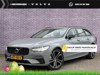Volvo V90 2.0 T8 Plug-in hybrid AWD Ultra Dark 455PK! | | 360° Camera | Massage | Luchtvering | Trekhaak | 20"lm velgen | Bowers & Wilkins | Adaptieve cruise | Panoramadak | Gelaagd glas | Geventileerd leer |