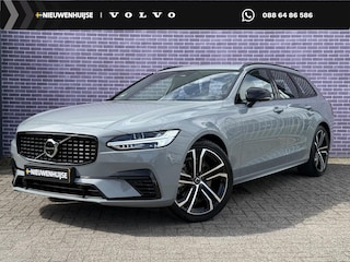 Volvo V90 2.0 T8 Plug-in hybrid AWD Ultra Dark 455PK! | | 360° Camera | Massage | Luchtvering | Trekhaak | 20"lm velgen | Bowers & Wilkins | Adaptieve cruise | Panoramadak | Gelaagd glas | Geventileerd leer |