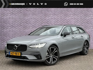 Volvo V90 2.0 T8 Plug-in hybrid AWD Ultra Dark 455PK! | | 360° Camera | Massage | Luchtvering | Trekhaak | 20"lm velgen | Bowers & Wilkins | Adaptieve cruise | Panoramadak | Gelaagd glas | Geventileerd leer |