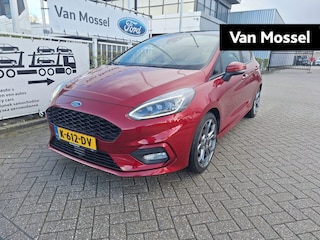 Ford Fiesta 1.0 EcoBoost ST-Line | Navi | Adaptive Cruise Control | Panoramadak | Verwarmbare Voorruit/Voorstoelen/Stuurwiel | 17" LMV | All Weather |