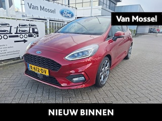 Ford Fiesta 1.0 EcoBoost ST-Line | Navi | Adaptive Cruise Control | Panoramadak | Verwarmbare Voorruit/Voorstoelen/Stuurwiel | 17" LMV | All Weather |