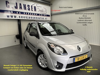 Renault Twingo 1.2-16V Dynamique 1e eigenaar!! Ongelofelijk netjes! | Airco | Elektrisch glazen panorama-dak | Isofix voor de rechter voorstoel en 2 buitenste zitplaatsen achter