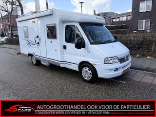 Fiat Camper ADVANTAGE Dethleffs Globettrotter Vast bed, Keuken, Camera, Toilet, Luifel, Koelkast