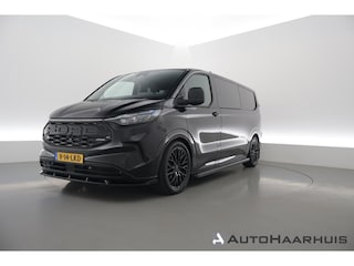 Ford Transit Custom 320 2.0 TDCI L2H1 BLACK EDITION | Automaat | Dubb.Cab. | Camera | 19" | Verlaagd | Lederen Bekleding