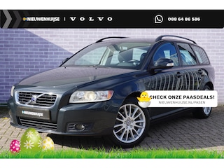 Volvo V50 2.0 Sport | Trekhaak | Climate control | High Performance Audio | 17"lm velgen | automatisch dimmende binnenspiegel | Regensensor | Bluetooth | Dakrails |