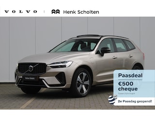 Volvo XC60 T6 Plug-in hybrid AWD Plus Dark | Trekhaak | 360 graden camera | Verwarmbare voorstoelen, achterbank en stuurwiel | Adaptieve cruise control & Pilot Assist | Apple carplay/Android auto | 19 inch Lichtmetalen velgen