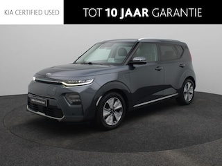 Kia Soul ExecutiveLine 64 kWh | SOH 100% | Stoel- en stuurverwarming | Navigatie | Lederen bekleding | Open dak | Navi | Camera | PDC | VOL!
