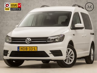 Volkswagen Caddy 1.0 TSI Comfortline (NAVIGATIE, 5 ZITPLAATSEN, AIRCO, STOELVERWARMING, GETINT GLAS, LM VELGEN, CRUISE, ELEK RAMEN, PARKEERSENSOREN, NIEUWE APK, NIEUWSTAAT)