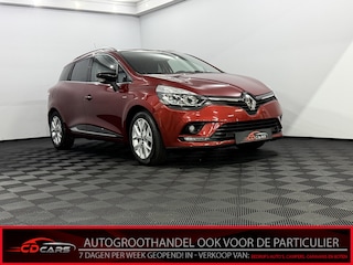 Renault Clio Estate 0.9 TCe Limited Airco, Navi, Parkeersensoren, Keyless start, Cruise control, A start stop, Lichtmetalen velgen