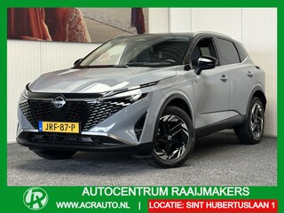 Nissan Qashqai 1.3 MHEV XTRONIC BUSINESS PREMIUM HEAD-UP DISPLAY ACHTERUITRIJCAMERA KEYLESS GO APPLE CARPLAY PANORAMADAK STOELVERWARMING RIJSTYROOKSENSOREN DODEHOEKSENSOREN ZEER MOOI !! Brgl
