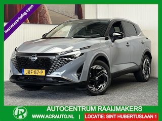 Nissan Qashqai 1.3 MHEV XTRONIC BUSINESS PREMIUM HEAD-UP DISPLAY ACHTERUITRIJCAMERA KEYLESS GO APPLE CARPLAY PANORAMADAK STOELVERWARMING RIJSTYROOKSENSOREN DODEHOEKSENSOREN ZEER MOOI !! Brgl