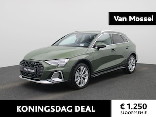 Audi A3 allstreet 40 TFSI e Advanced edition l Adaptive cruise control l Climate control l Achteruitrijcamera l Navigatie l Stoelverwarming l Trekhaak l Dodehoekdetectie l Ledkoplampen l Sonos premium 3D l Lichtpakket plus ambient light l Parkeersensoren