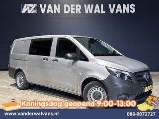 Mercedes-Benz Vito 111CDI L2H1 Dubbele Cabine Euro6 Airco | 6-Zits | Camera | Trekhaak | Bijrijdersbank, Bluetooth telefoonvoorbereiding