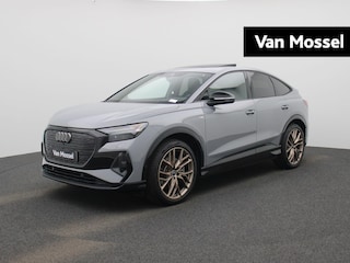 Audi Q4 45 quattro Edition 82 kWh l Adaptive cruise control l Climate control l Warmtepomp l Glazen panoramadak l Stoelverwarming l Head-up display l 360 graden camera l Apple Carplay / Android Auto l Navigatie l Privacy glas l Optiekpakket zwart plus