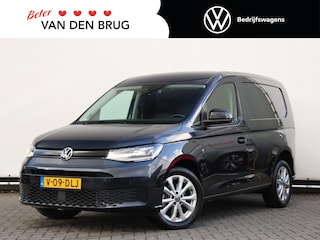 Volkswagen Caddy Cargo Style 2.0 TDI 122 pk Automaat | Navigatie | Airco | Cruise control | Camera | LED | App connect | DAB + | LEER | Ergo Comfort stoelen | Stoelverwarming | Multi stuur | PDC | Trekhaak | 17 "LM velgen |