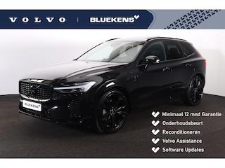 Volvo XC60 T6 Recharge AWD Ultra Black Edition - Luchtvering - Panorama/schuifdak - IntelliSafe Assist & Surround - 360º Camera - Bowers & Wilkins audio - Adaptieve LED koplampen - Verwarmde voorstoelen, stuur & achterbank - Parkeersensoren voor & achter - Elektr. bedienb. voorstoelen met geheugen - Geventileerde voorstoelen - Head up display - Draadloze tel. lader - Extra getint glas - 21' LMV