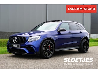 Mercedes-Benz GLC AMG 63 S 4MATIC+ 510 pk |BTW AUTO| Topstaat |4.0L V8 |Glazen schuifdak |Sportstoelen AMG |Burmester |360 camera |Adaptive Cruise Control |LED verlichting |Lane keeping assist | VOL VOL OPTIE