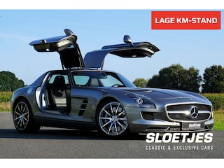 Mercedes-Benz SLS AMG Coupé 6.3 AMG |Alubeam Silver |2.217 KM |1e eigenaar |Nieuwstaat |6,3 liter V8 |Duitse auto met historie |Achteruitrijcamera |Bang & Olufsen | VOL VOL OPTIE S | Een droom voor liefhebbers |