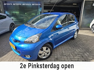 Toyota Aygo 1.0-12V Dynamic Blue | 2E EIGENAAR | 12MND GARANTIE | ANDROID | AIRCO | ELEC RAMEN | LMV |