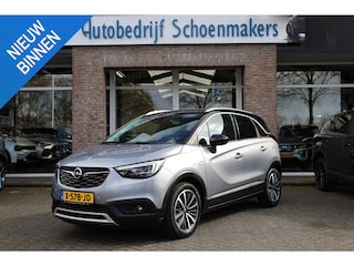 Opel Crossland X 1.2 Innovation TREKHAAK DUO-TONE CARPLAY STUUR+STOELVERWARMING HALFLEER 17"LMV CRUISE CLIMA 2xPDC DEALER-ONDERHOUDEN DAKRAILS