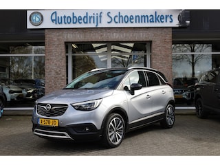 Opel Crossland X 1.2 Innovation TREKHAAK DUO-TONE CARPLAY STUUR+STOELVERWARMING HALFLEER 17"LMV CRUISE CLIMA 2xPDC DEALER-ONDERHOUDEN DAKRAILS