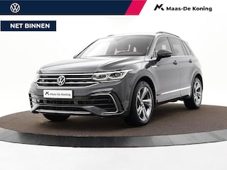 Volkswagen Tiguan 1.5 TSI 150pk DSG R-Line · Apple/Android Car Play · Navigatie · P-Sensoren · Elek. Trekhaak · 19'' Inch ·